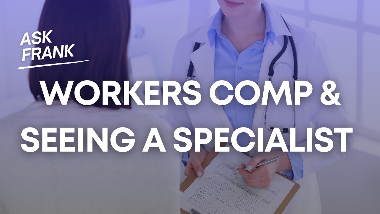 Seeing a Specialist with DC Workers' Comp