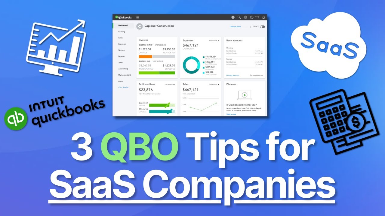 3 Essential QuickBooks Online Tips for SaaS Companies