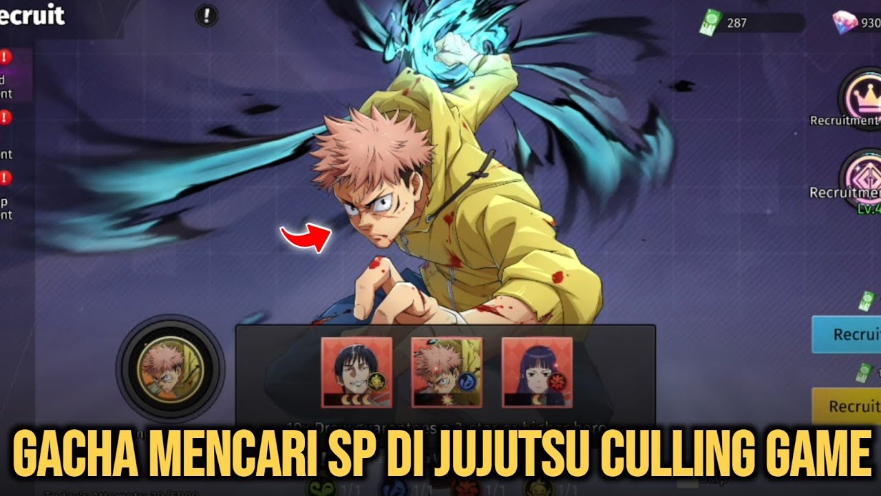 GACHA MENCARI SP DI JUJUTSU : CULLING GAME! - JUJUTSU CULLING GAME