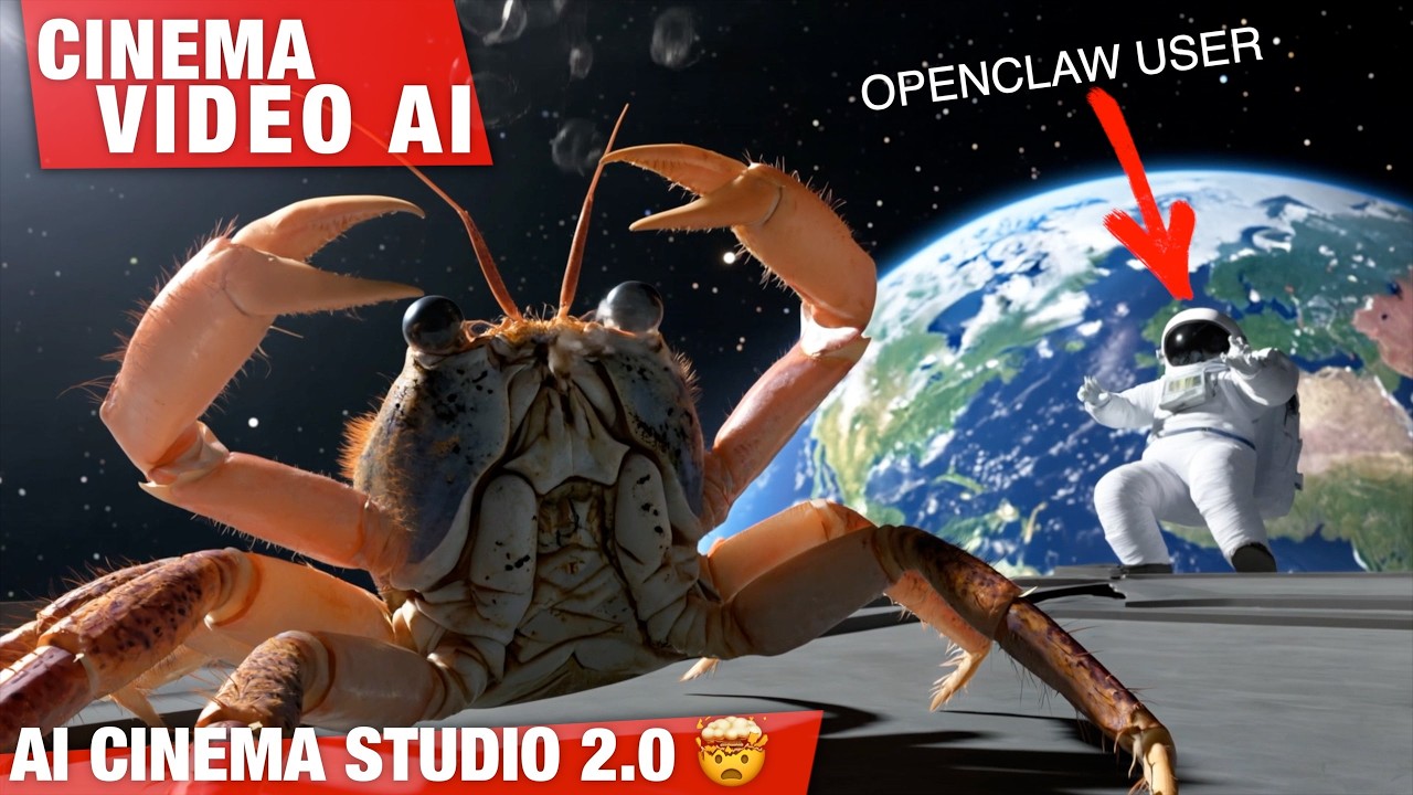 Давайте создадим фильм на OpenClaw с помощью Cinema Studio 2.0 | Руководство по созданию видео с ...