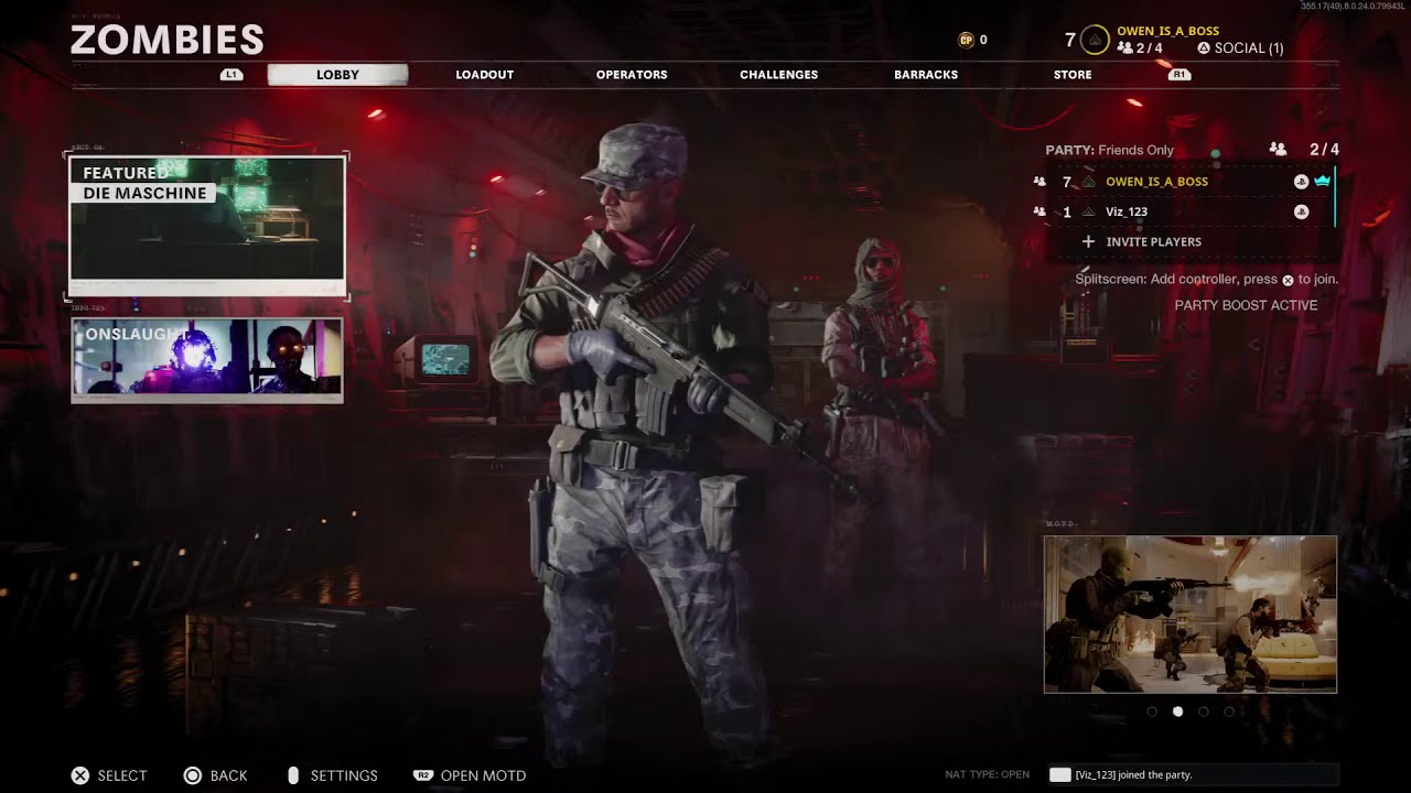 Black Ops Cold War - Die Machine - Co Op with Jordan Pt.1