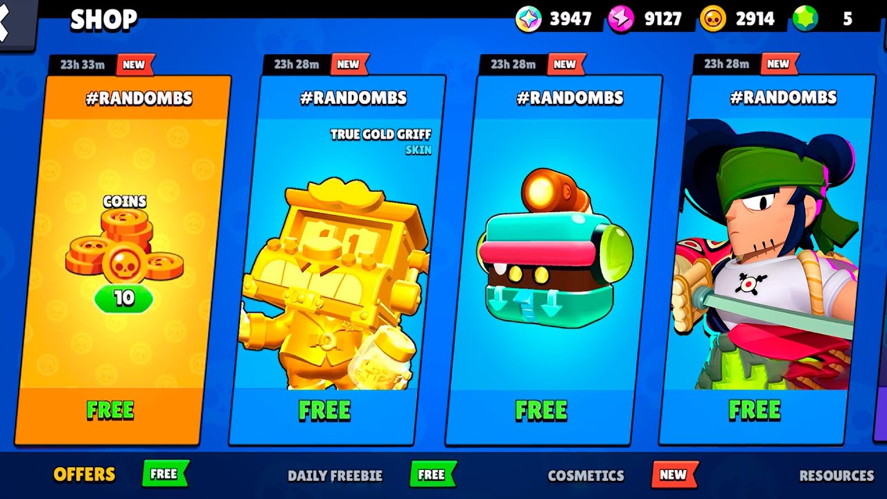 SECRET LEGENDARY FREE GIFTS!!🎁- Brawl Stars rewards