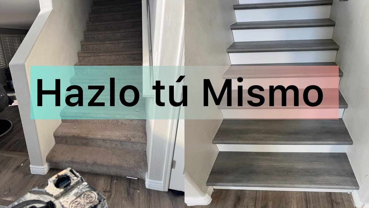 TUTORIAL Trasnforma tus ESCALERAS VIEJAS