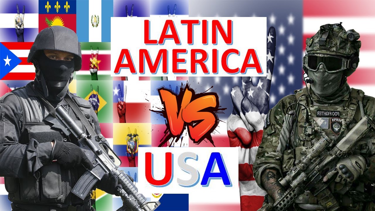 Latin America vs USA Military Power & Economic Comparison 2020