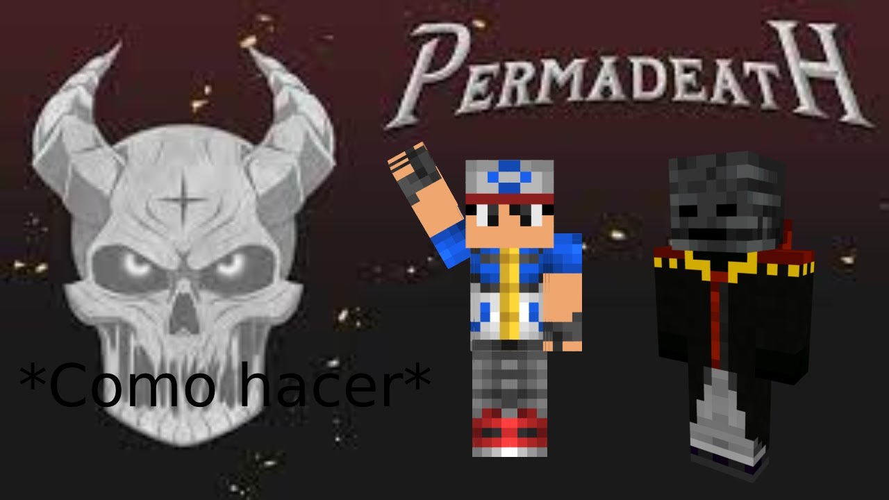 Como recrear permadeath en minecraft bien explicado (no funciona bien en aternos)|Dacky Gamer