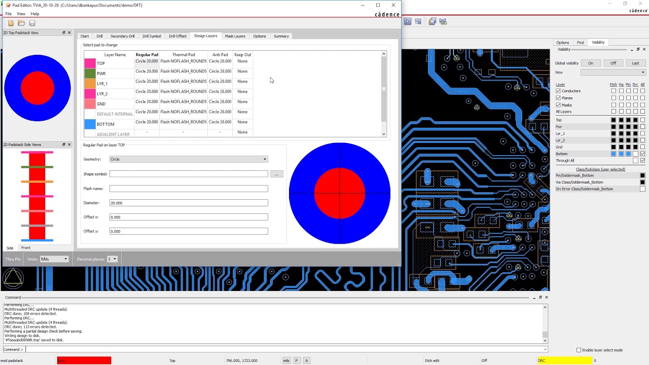 Правила проектирования для тестирования (DFT) | OrCAD PCB Designer