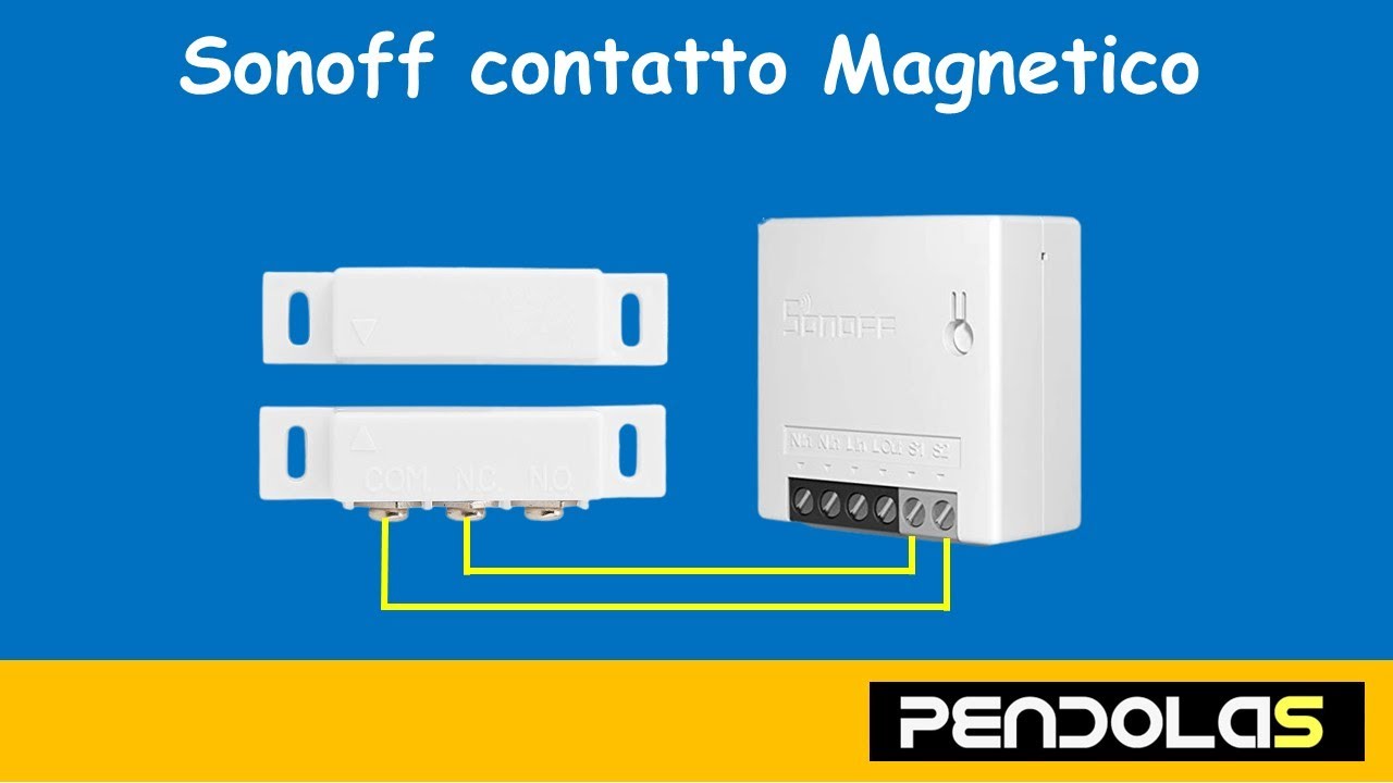 Sonoff magnetic contact🇮🇹