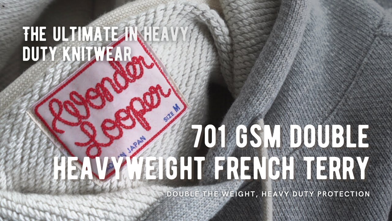 Толстовка Wonder Looper 701 GSM Double Heavyweight: двойной вес, усиленная защита