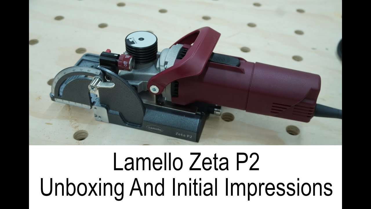 Lamello Zeta P2 Unboxing and Initial Impression