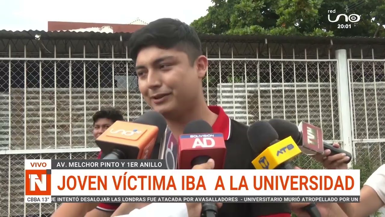 JOVEN PERDIÓ LA VIDA TRAS SER ATROPELLADO POR UN MICRO