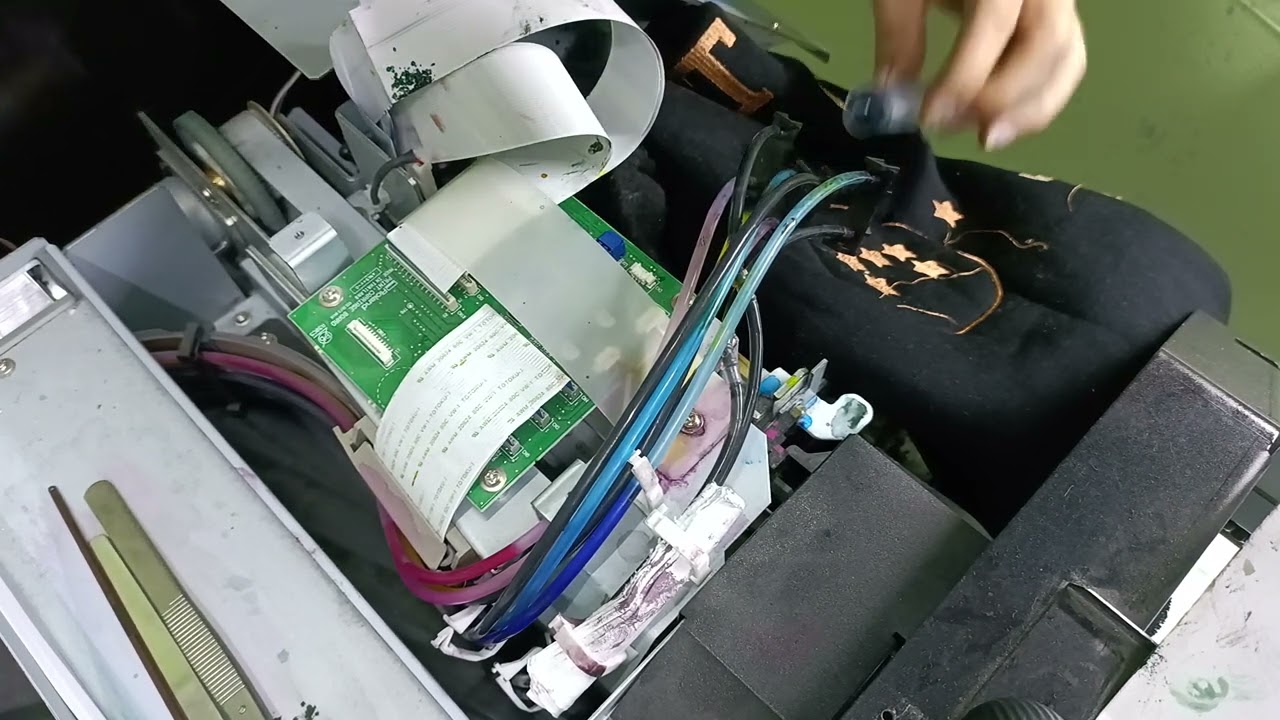 Head replace Roland VS640i - DX6 - part3
