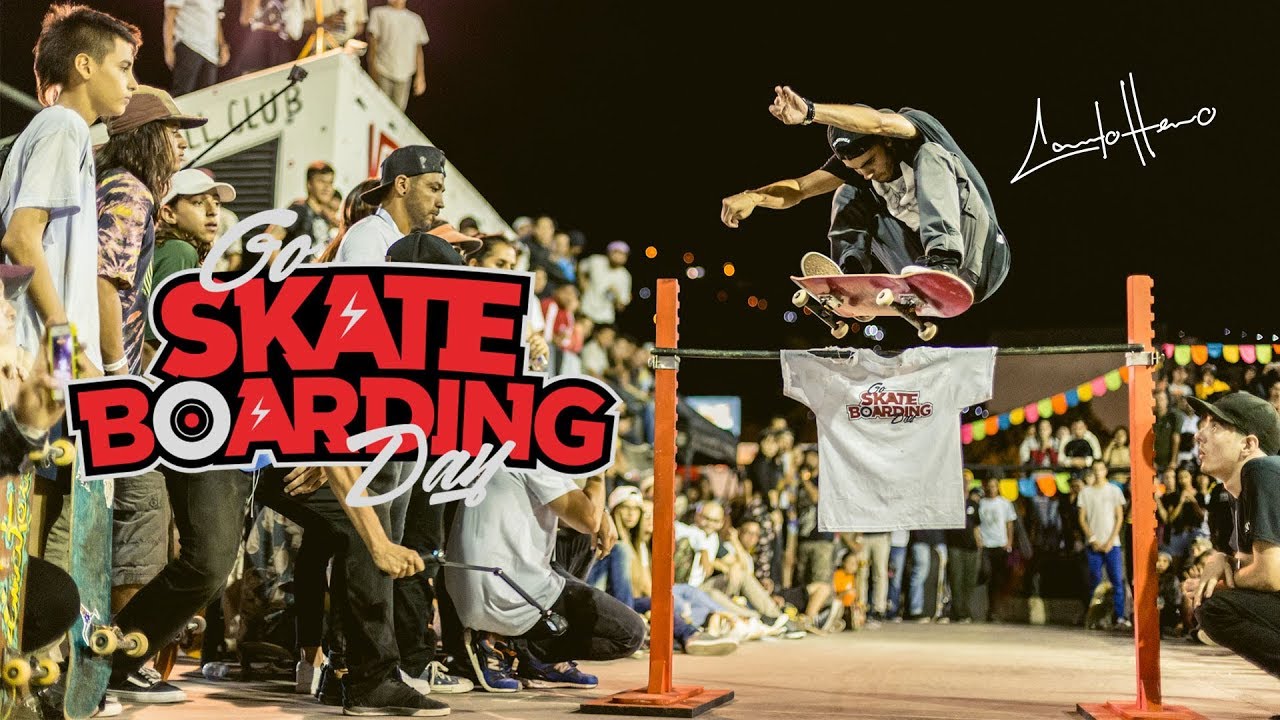 GO SKATE DAY 2019 con Camilo Henao - RECORD DE OLLIE COLOMBIA