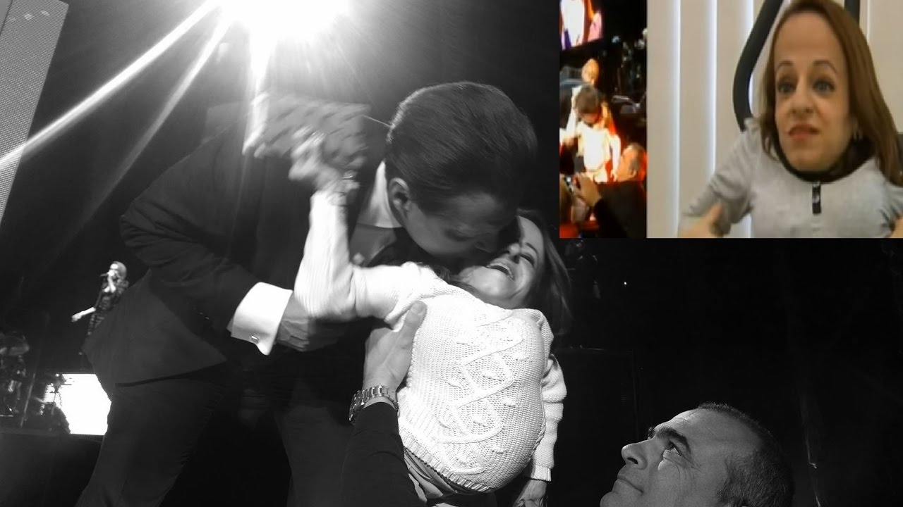 ESTE ES EL VERDADERO LUIS MIGUEL - RECIBE Y ABRAZA A UNA FAN MUY ESPECIAL EN CONCIERTO