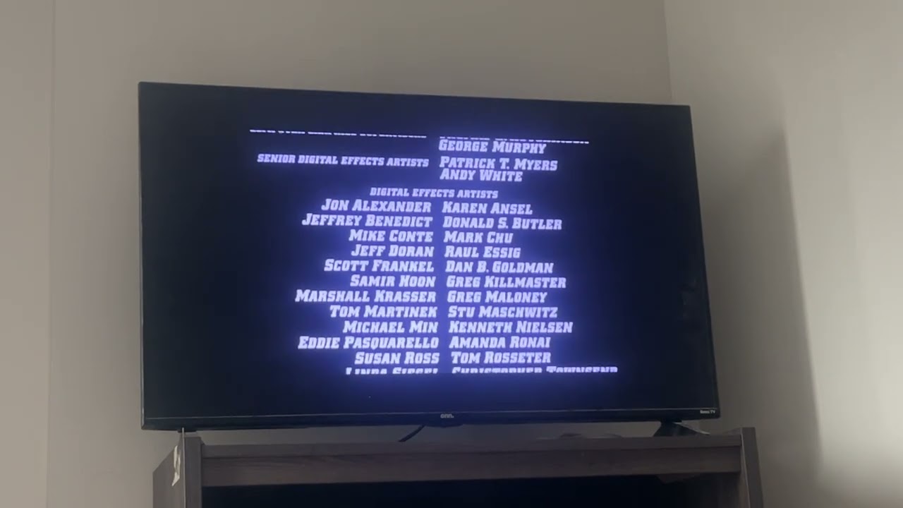 Mission Impossible (1996) end credits (Starz Encore Action 2025)