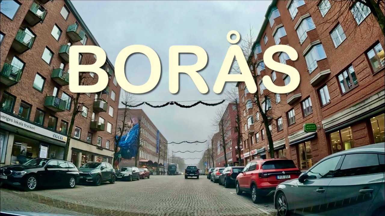 Borås. Sverige / Driving Video