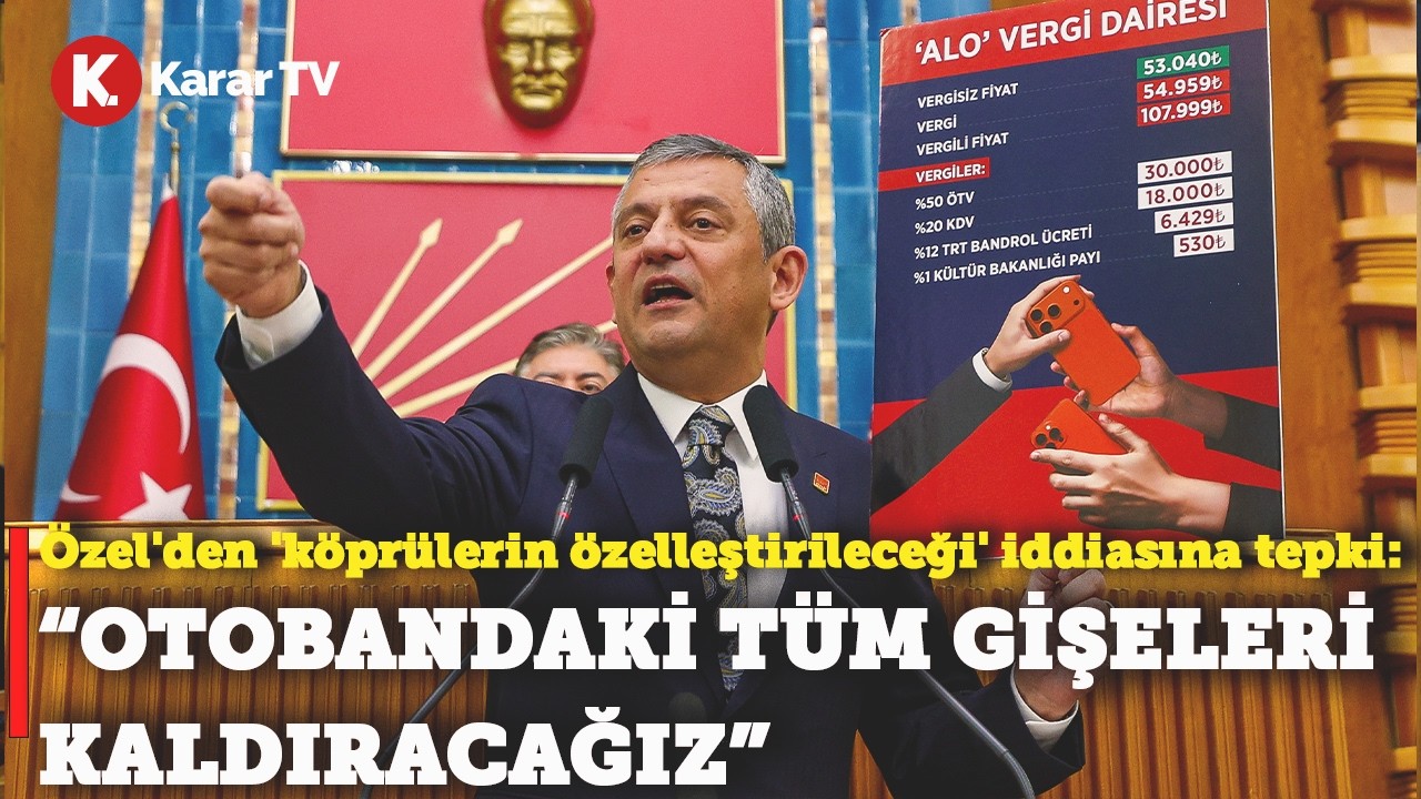 #CANLI | Özgür Özel CHP Grup Toplantısında Konuşuyor