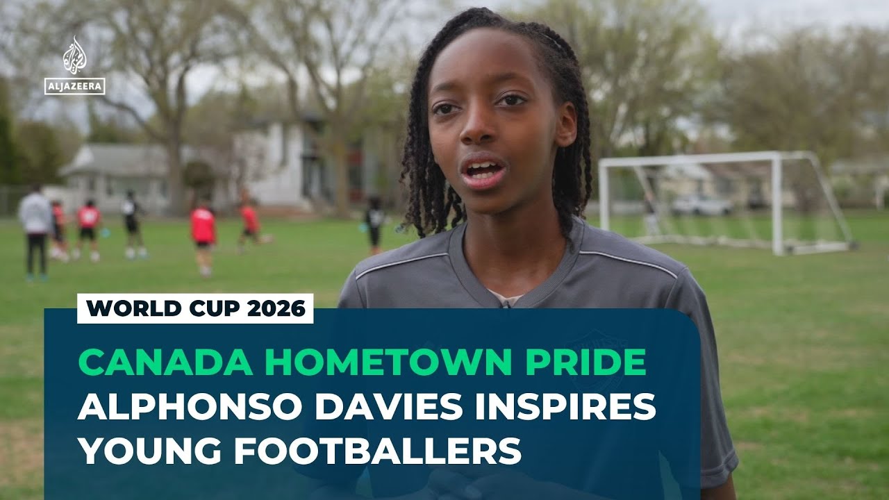 Canada&rsquo;s Alphonso Davies inspires Edmonton&rsquo;s next generation of footballers