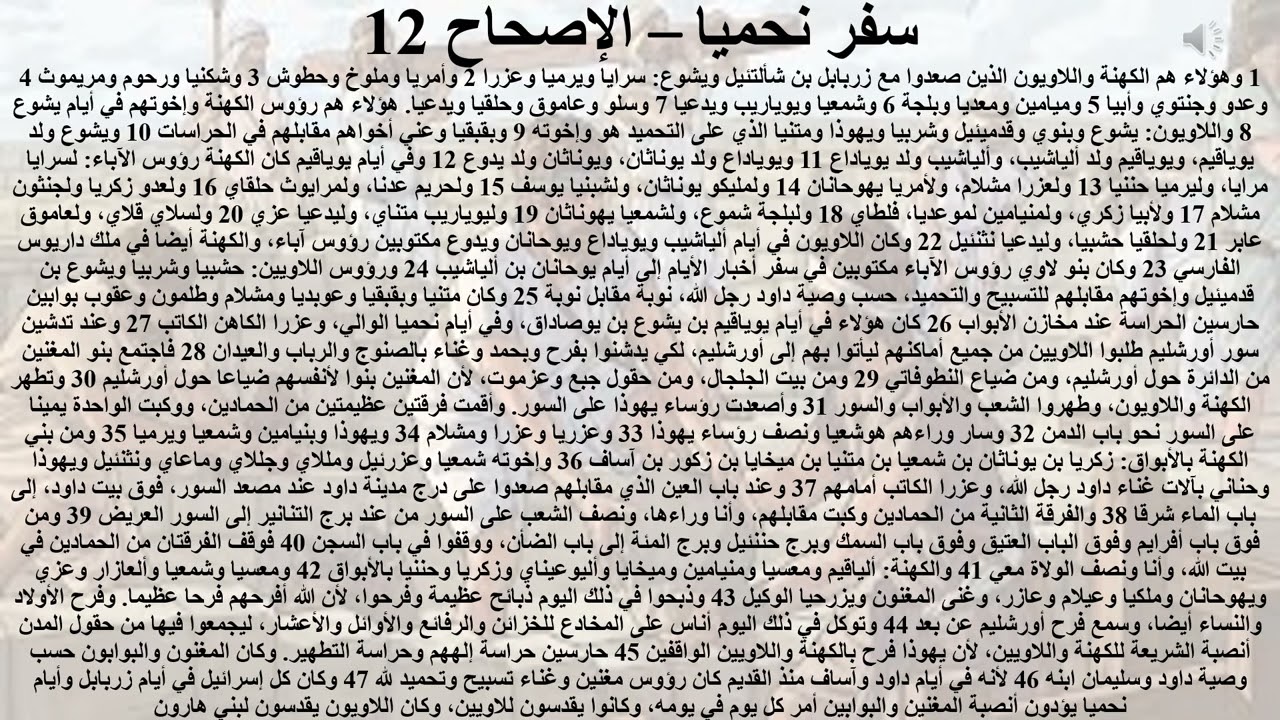 12- تبسيط سفر نحميا - الإصحاح 12 - سمات القائد (يصنع قادة) - ابونا لوقا ماهر