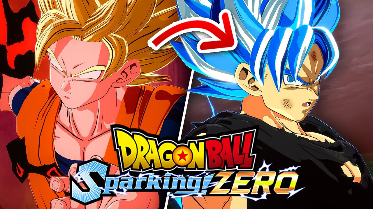 GOKU BERSERKER ENFIN sur SPARKING ZERO !! (10 transformations)