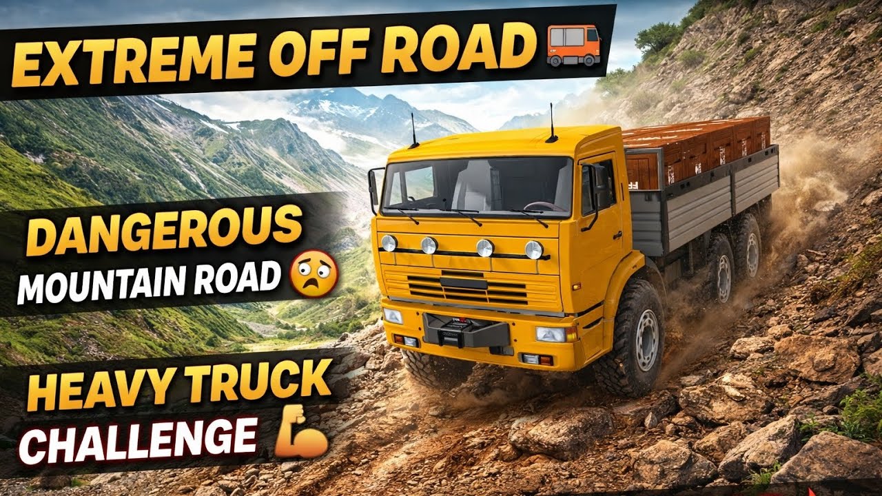 Heavy Cargo Off Road Truck 🚛 | Ultimate Mountain Challenge
