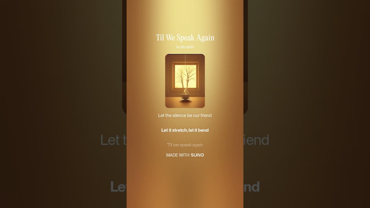 Til We Speak Again