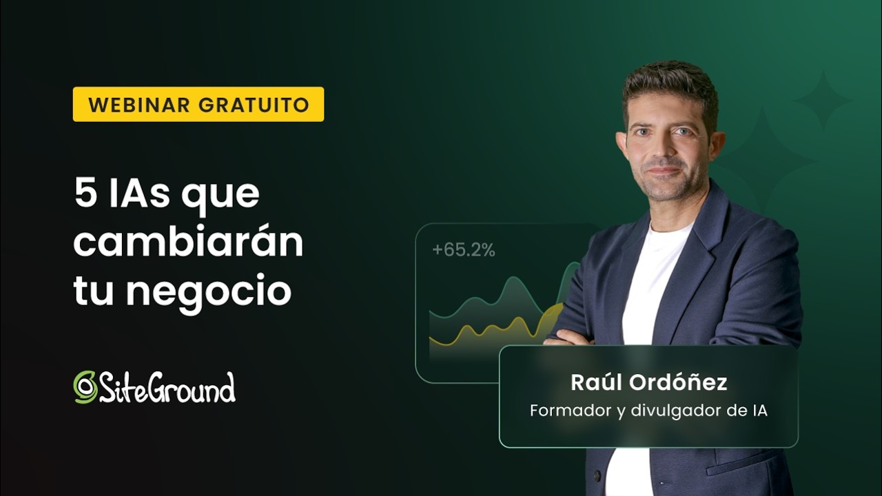 5 Herramientas de IA para tu negocio online | Webinar