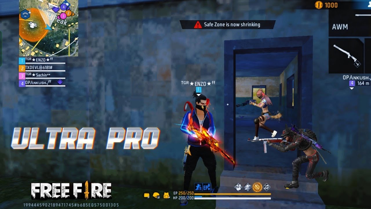 16 Kills Squad Rank Gameplay #Enzo#Free#Fire