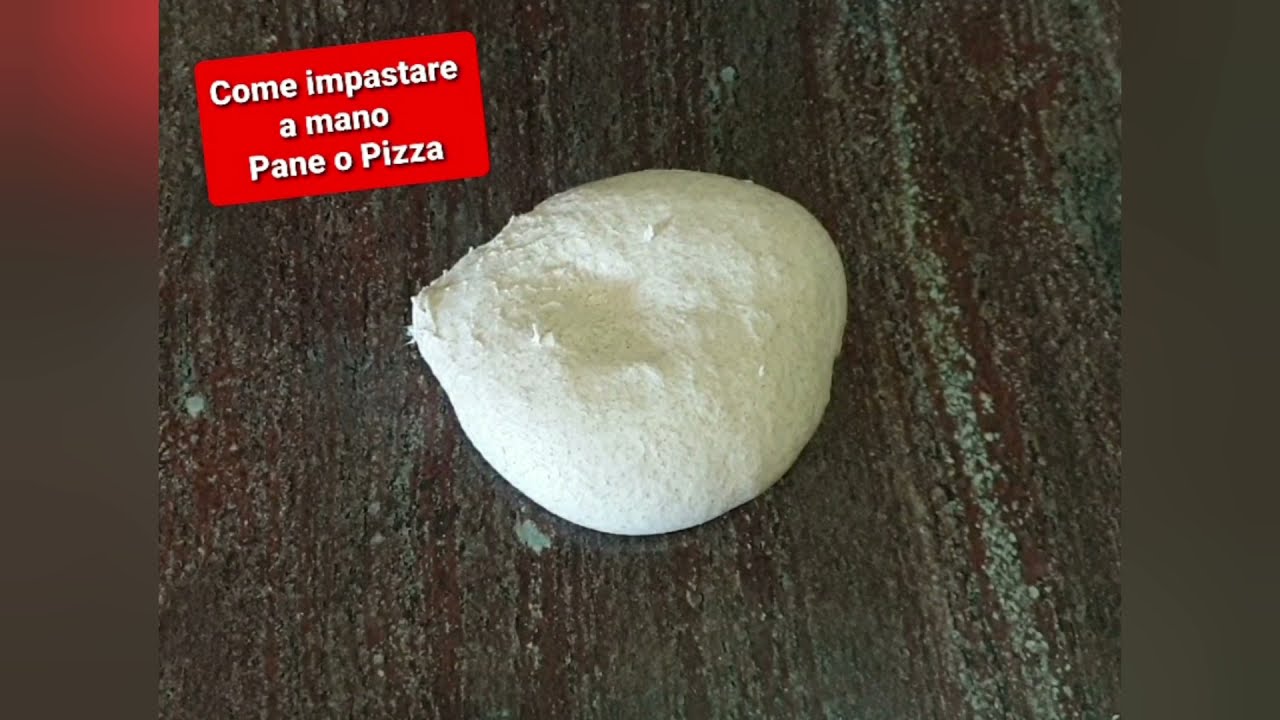 Come IMPASTARE A MANO e facilmente, Pane e Pizza.
