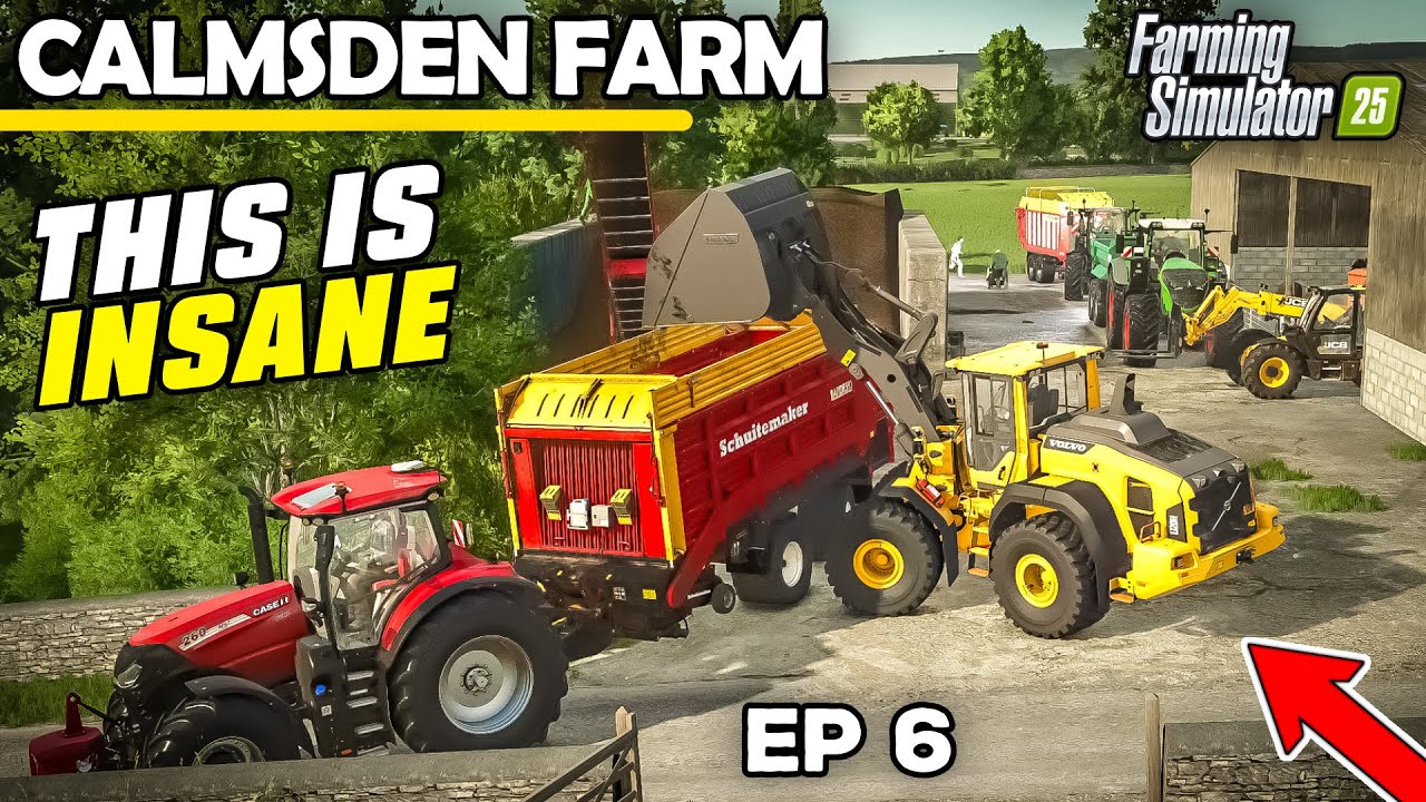 $50M FARM POSSIBLE!! THE BEST IDEA EVER!  | Farming Simulator 25 - Calmsden | Episode 6