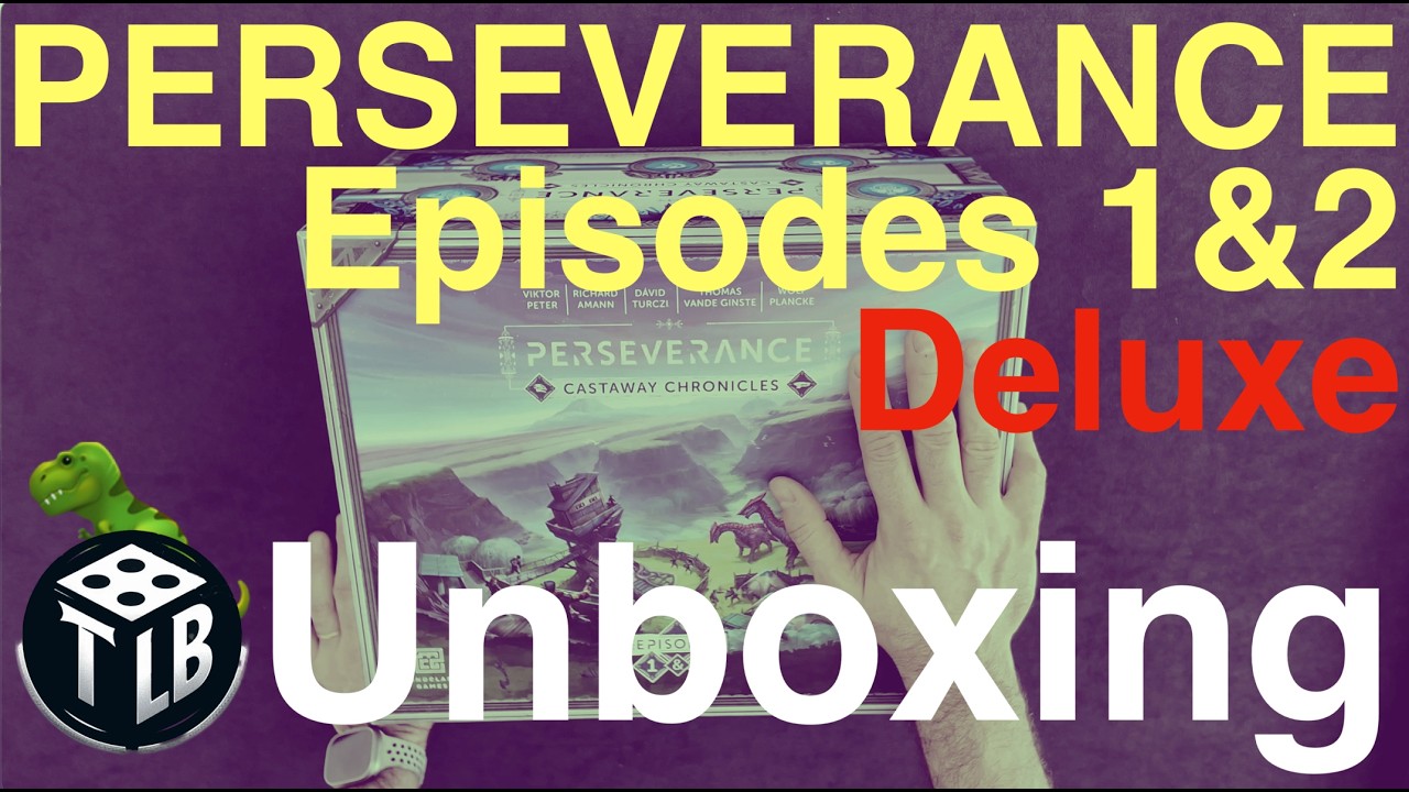 A Kickstarter Beast! Perseverance Episodes 1&2 Deluxe: Unboxing (used)