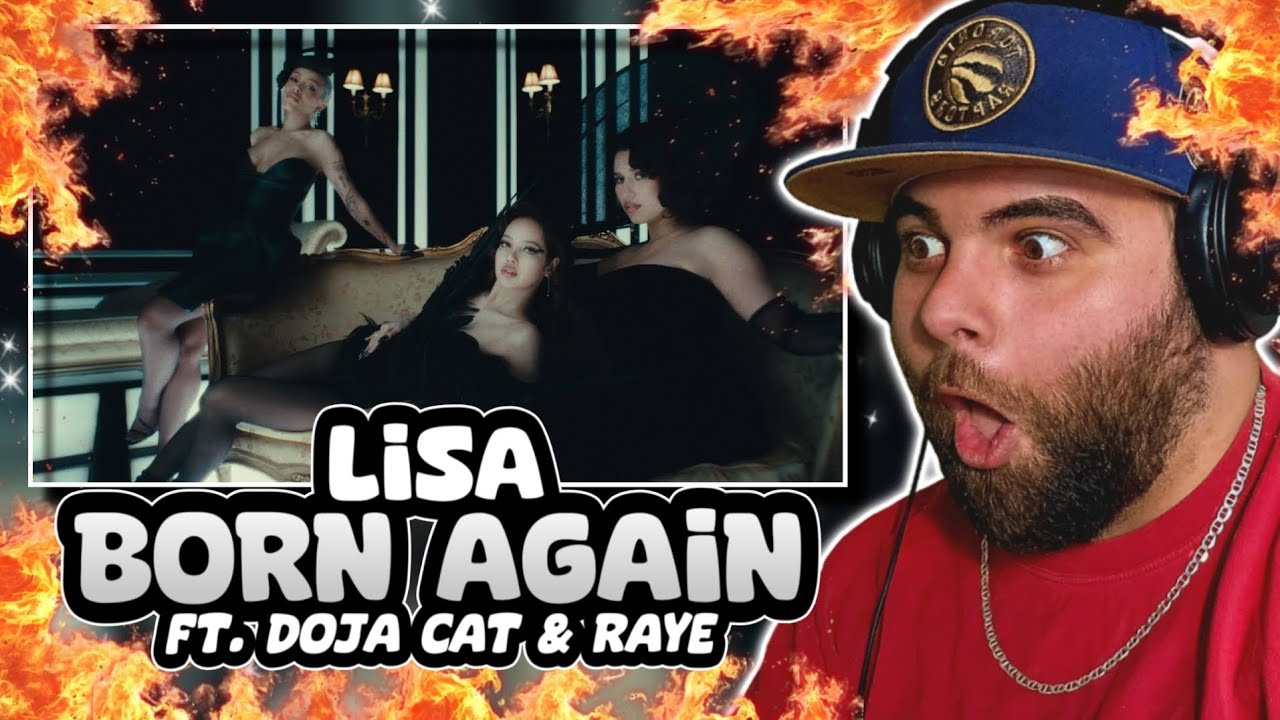 RAPPER REACTS To LISA - BORN AGAIN feat. Doja Cat & RAYE (Official Music Video) First Time Reaction!