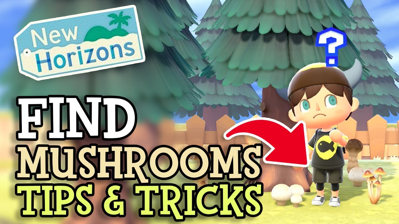 Animal Crossing New Horizons: Как получить ГРИБЫ (все подробности с советами и рекомендациями) По...