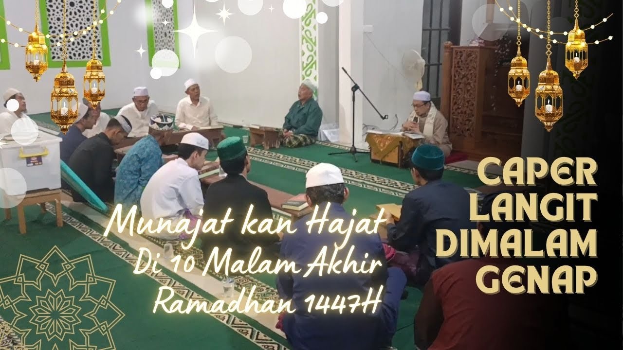 CAPER LANGIT || Munajatkan Hajat