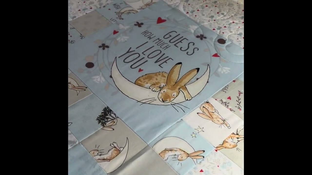 Quilts & Project Bag on the longarm this month! #quilting #projectbags #longarmquilting #babyquilt