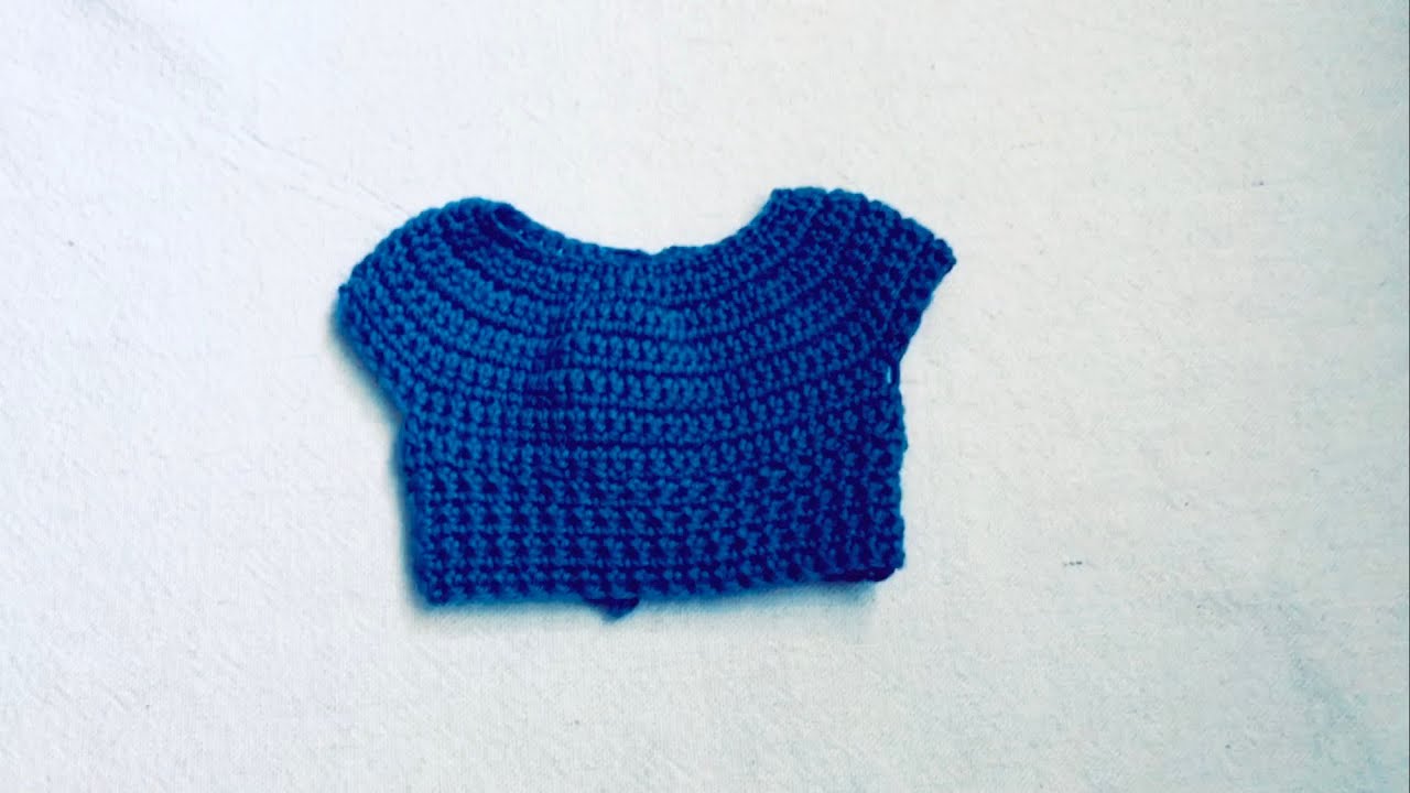 Tutorial  Blusa a ganchillo para Muñecas !!
