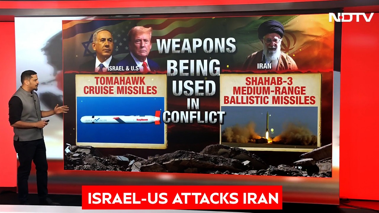 Iran News | Tomahawks, Bunker-Busters, Ballistic Missiles: Weapons Driving Israel-Iran War