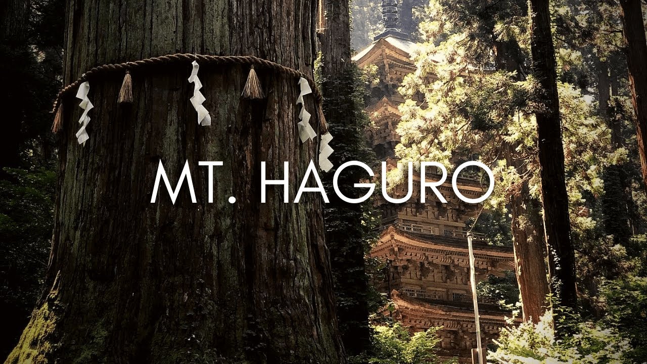 Hiking guide to Mt. Haguro of Dewa Sanzan