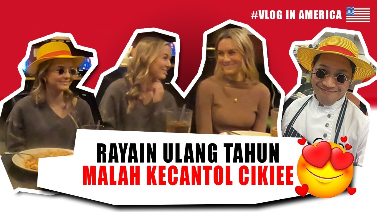 RAYAIN ULANGTAHUN MALAH KECANTOL CIKIEE 😍