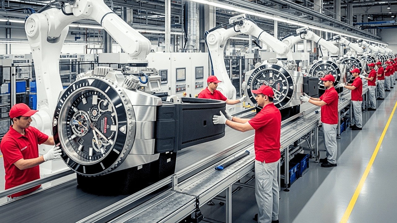 Inside a Mechanical Watch Factory | Oddly Satisfying 17-Minute Process