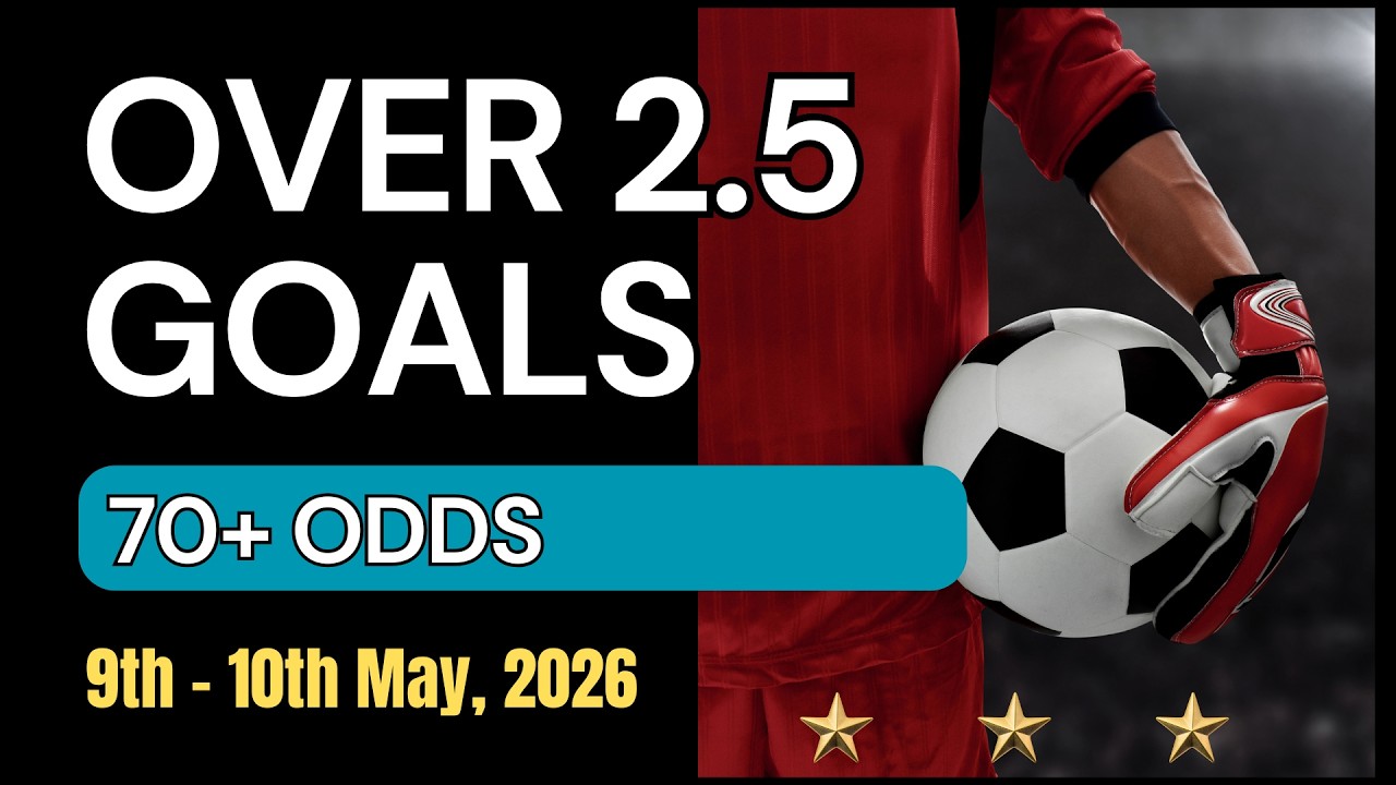 11 GAMES to end in OVER 2.5 GOALS THIS WEEKEND
