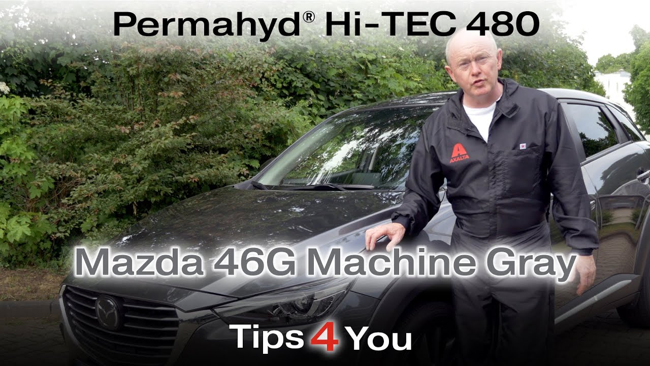 Permahyd Hi-TEC 480: Mazda 46G Machine Gray