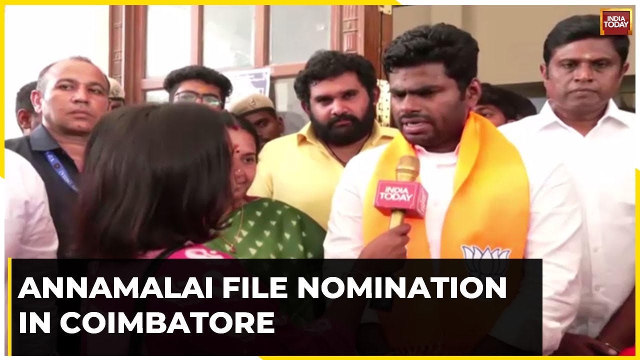 Big Day Of Nomination For Lok Sabha Polls: Prestige Battle In Tamil Nadu's Coimbatore