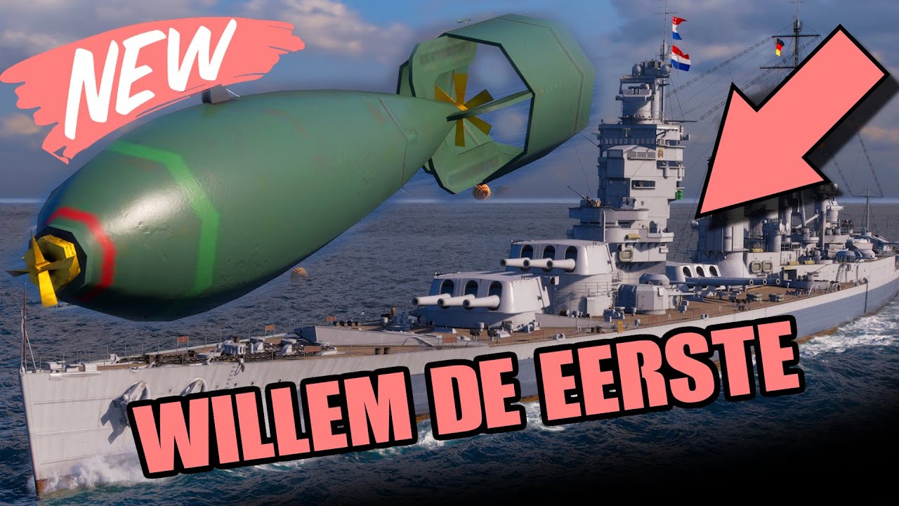 *NEW* Willem de Eerste - FIRST DUTCH BATTLESHIP