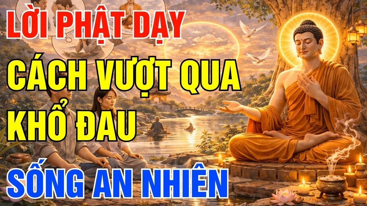 Nghe Mỗi Ngày Để Tâm An Lạc - Lời Phật Dạy Cách Vượt Qua Khổ Đau - Sống An Nhiên| Gieo Bình An