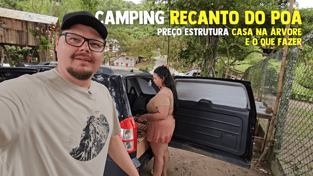 Camping Pé na Areia em Santa Catarina - Recanto do Poá Penha/SC