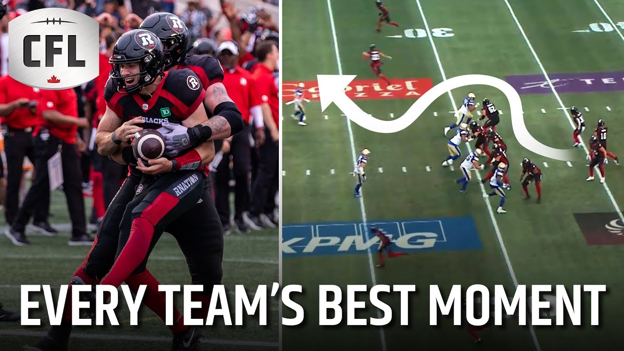 Every CFL Team's Best Moment of 2023