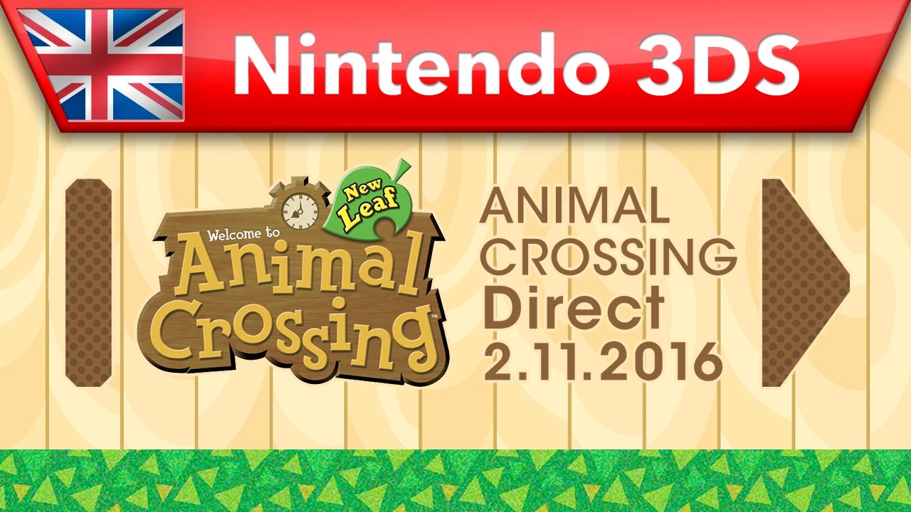 Animal Crossing Direct - 02.11.2016