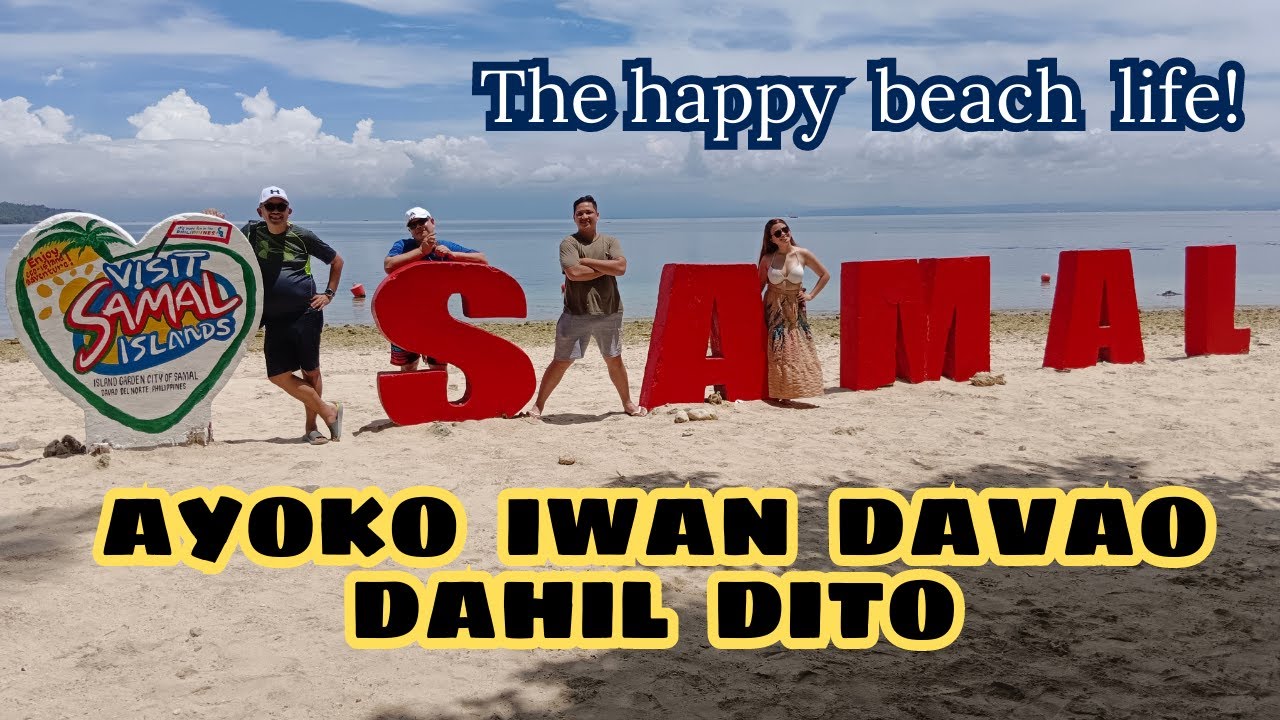 MORE ADVENTURES IN KAPUTIAN BEACH PARK SAMAL ISLAND PHILIPPINES. PURE FUN IN THE BEACH. SWIM TAYO!