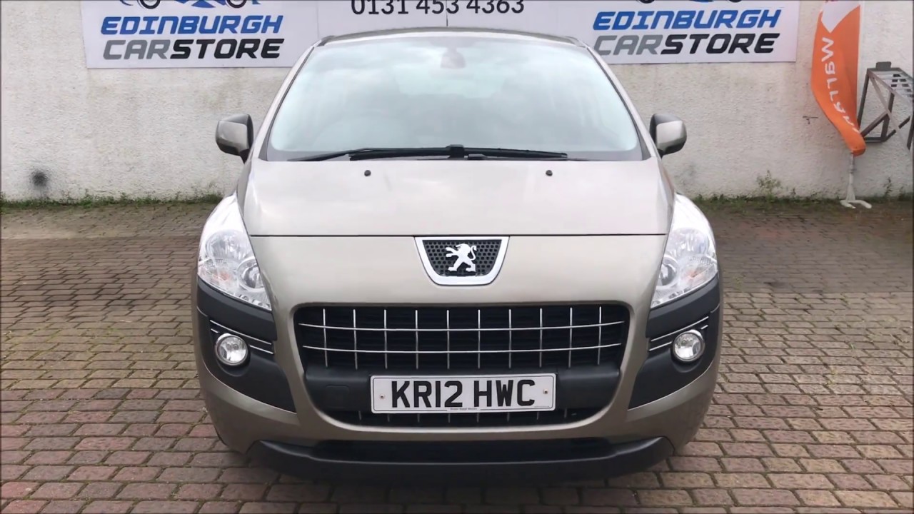 2012 12 PEUGEOT 3008 1 6 ACTIVE HDI FAP 5d 112 BHP