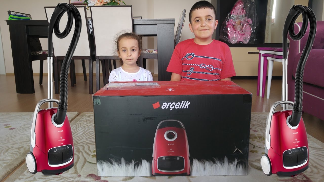 Arçelik 4540 T Toz Torbalı Elektrikli Süpürge Kutu açılımı ve incelemesi.